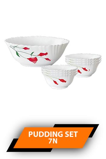 Larah Pudding Set Fluted 7n Diana